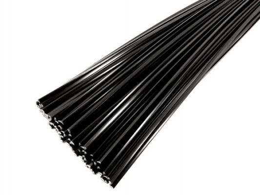 Plastic welding rods PP 6mm Triangular Black 1kg rods | az-reptec